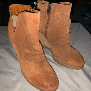 New suede boots